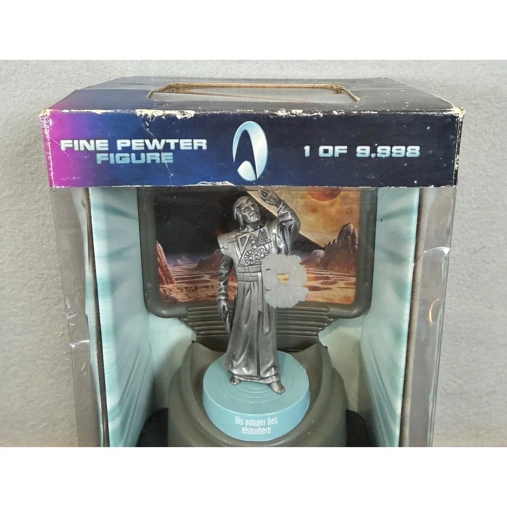Star Trek Spock Pewter‎ Figure Ltd Ed 0790/9998 Champions 1979 Motion Pic
